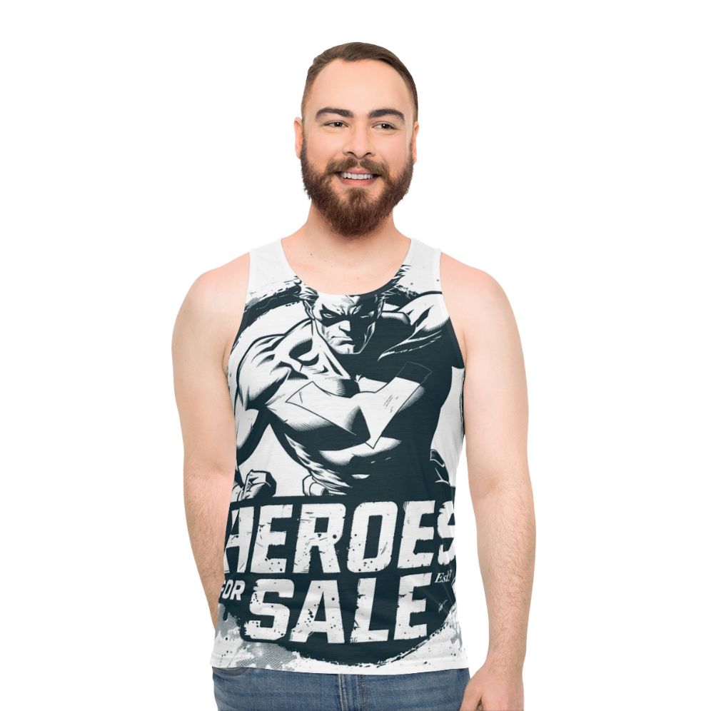 Unisex superhero tank top from the 1993 movie - men