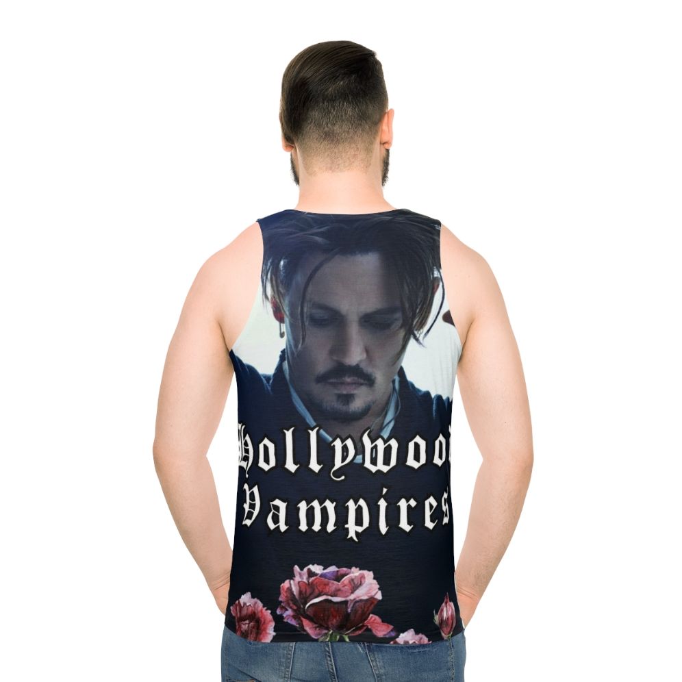 Hollywood Deep Vampires 2021 Tour Unisex Vampire Tank Top - men back