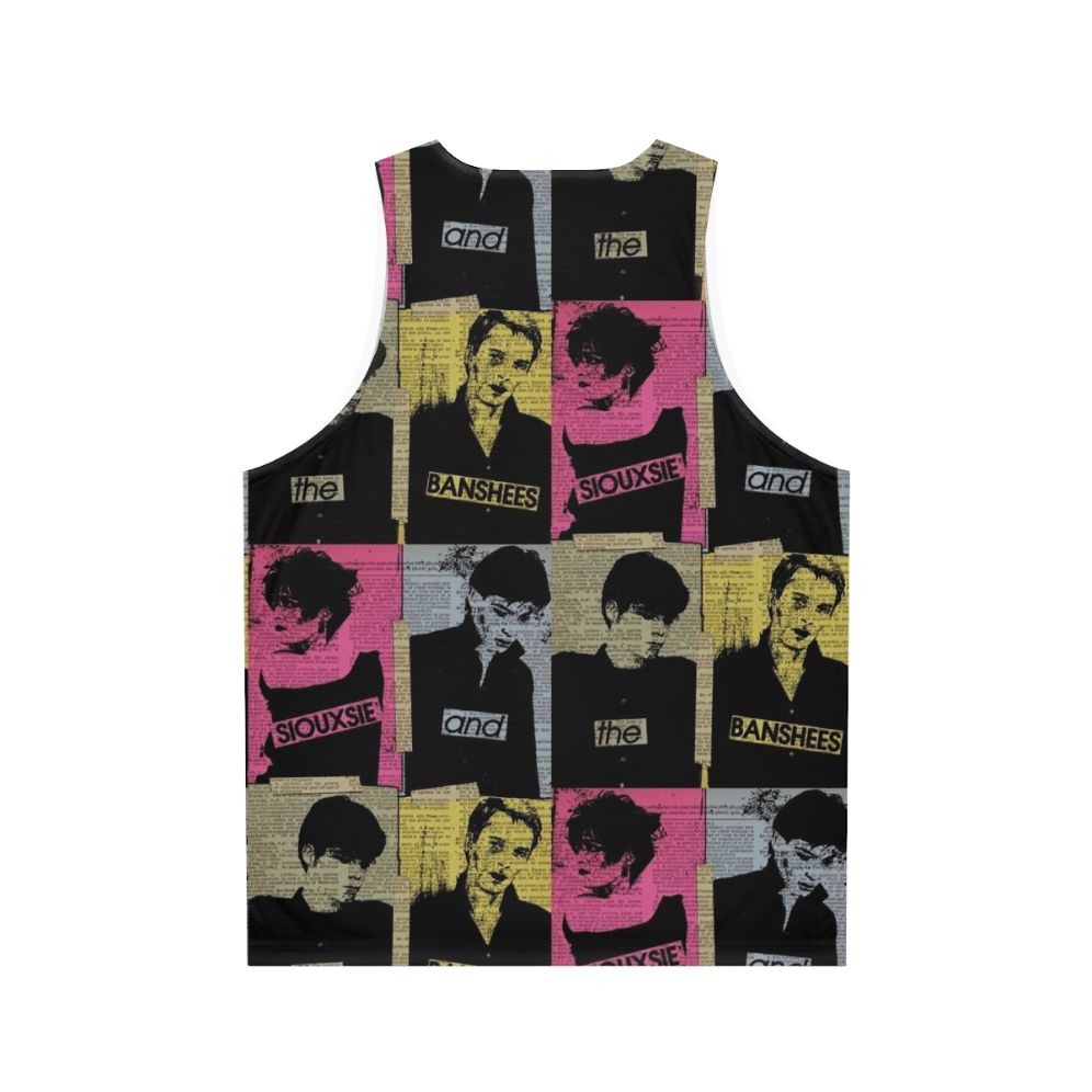 80s Music Unisex Tank Top - Back