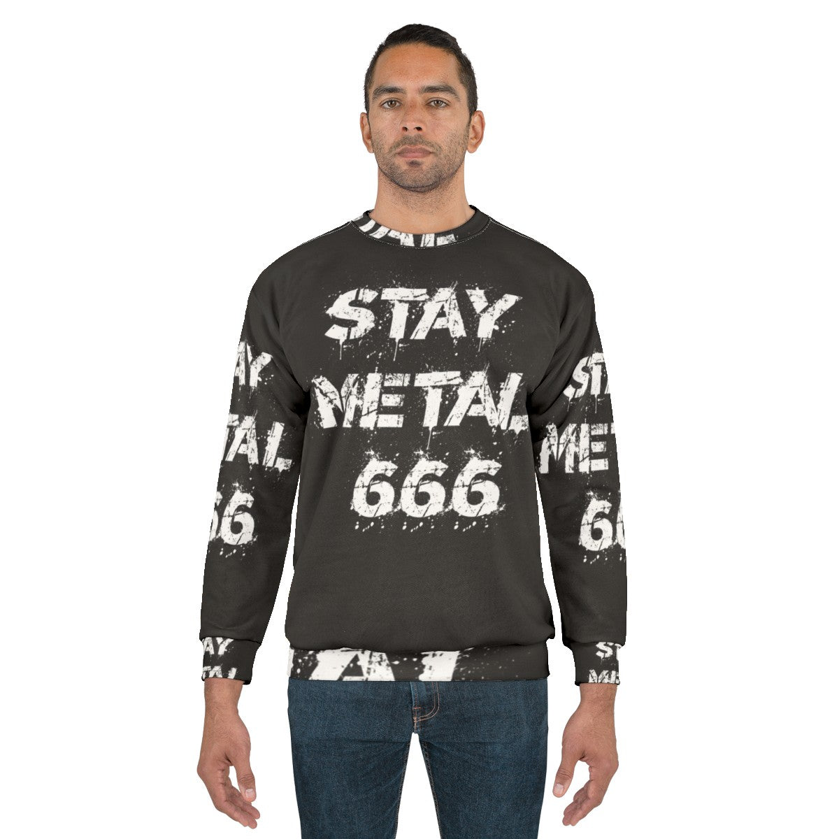 Heavy Metal Black Death Thrash Sweatshirt - men