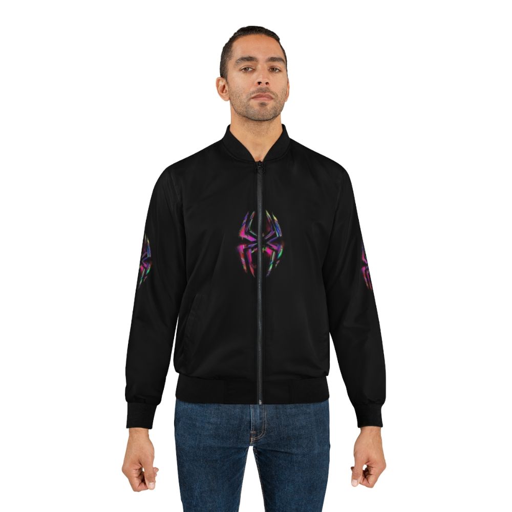 Spider-Man: Across The Spider-Verse bomber jacket with the movie's logo - Lifestyle