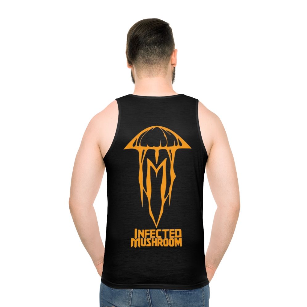 Infected Mushroom Unisex Tank Top - men back