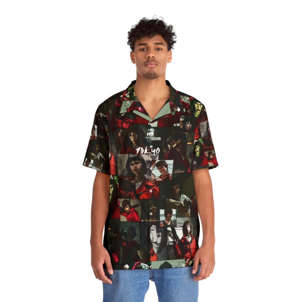 Money Heist Tokyo Fanart Hawaiian Shirt - People Front