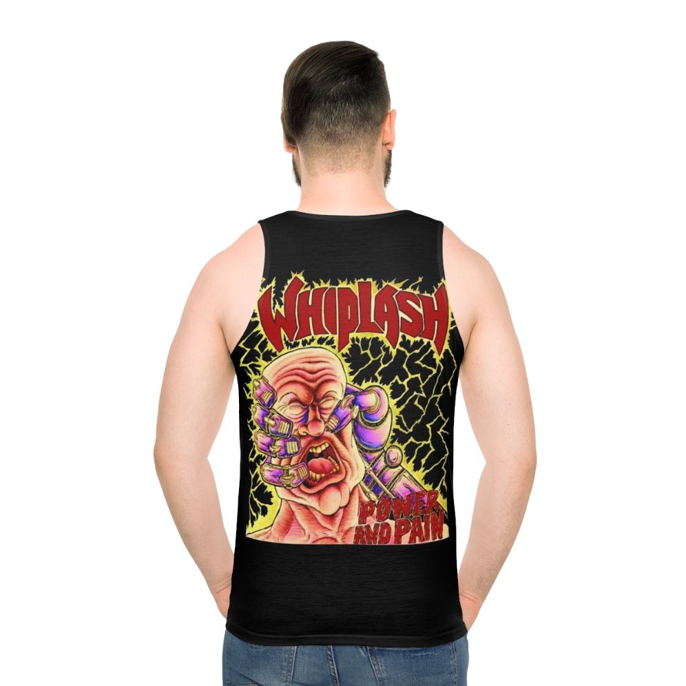 Whiplash movie drummer unisex tank top - men back