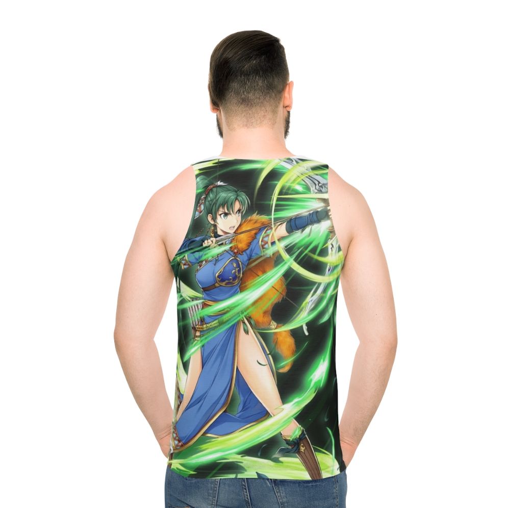 Fire Emblem Heroes Brave Lyn Unisex Tank Top - men back