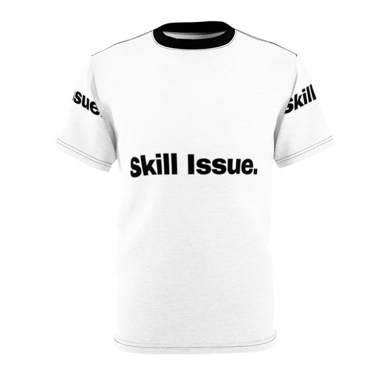 Funny gaming t-shirt for casual gamers with "Skill Issue" text