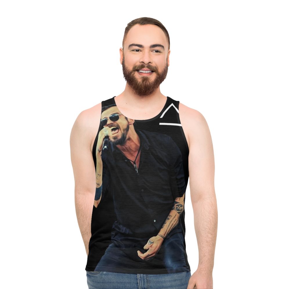 Adam Gontier Saint Asonia Unisex Rock Band Tank Top - men