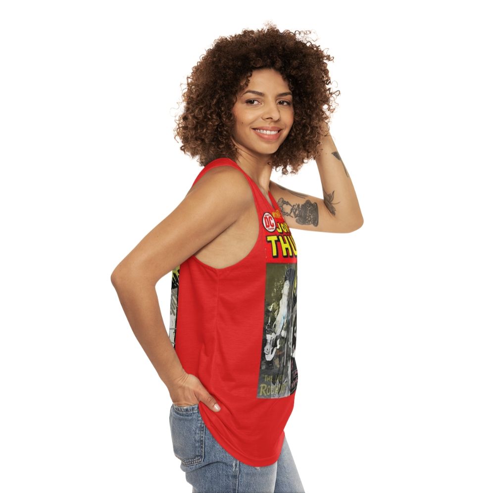 Johnny Thunders Inspired Unisex Tank Top - women side