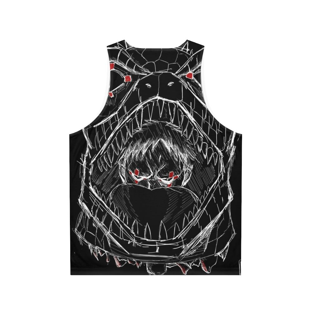 Dorohedoro Kaiman Unisex Anime Tank Top - Back