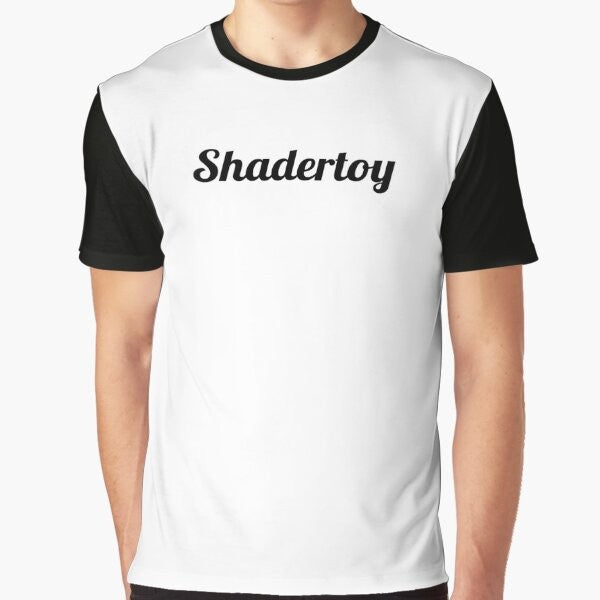 Shadertoy 'vec3 col=(1.0,1.0,1.0);' graphic t-shirt for computer programmers and coders