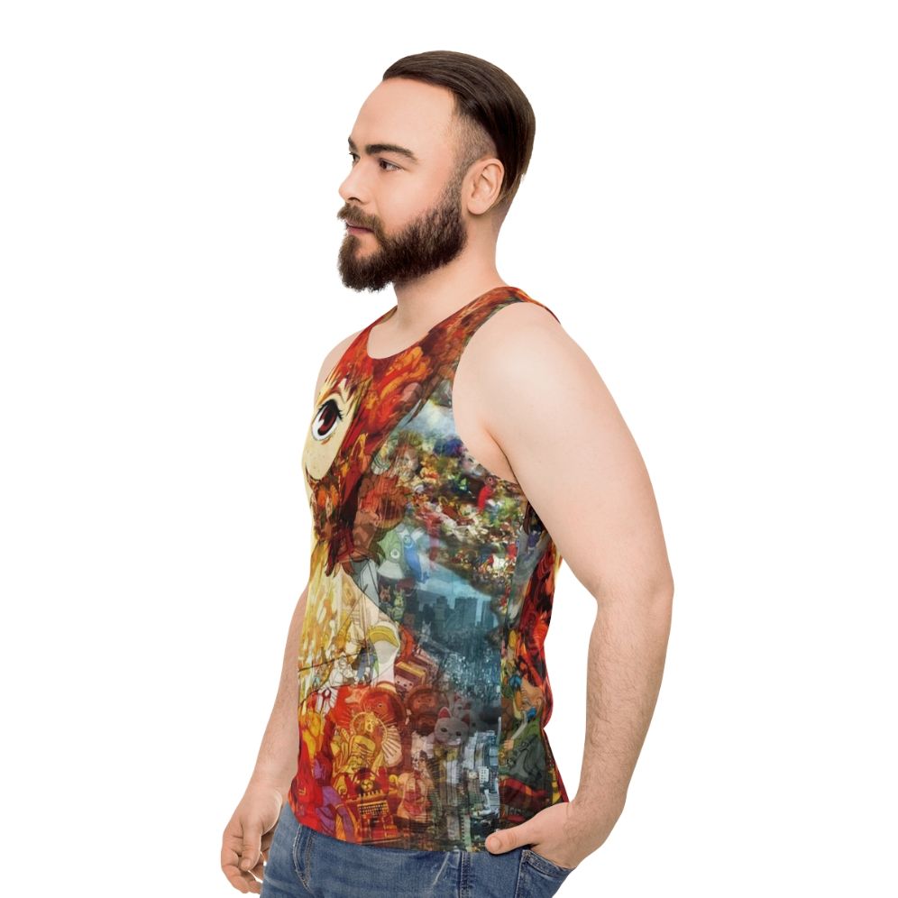 Paprika unisex anime inspired tank top - men side