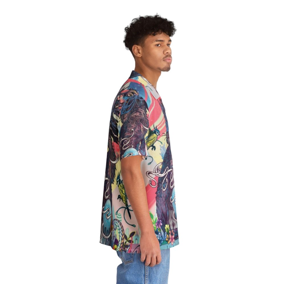 Psychedelic Jackalope Hawaiian Shirt - People Pight