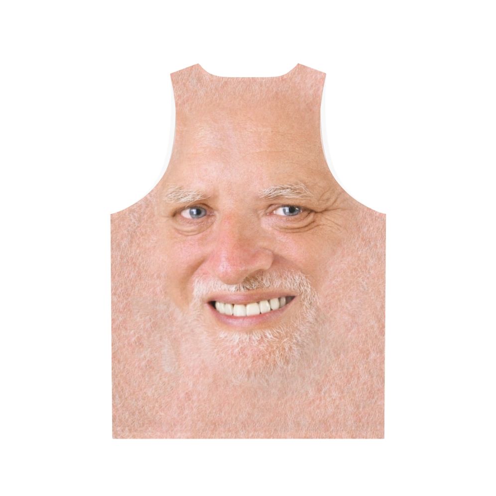 Hide the Pain Harold Unisex Tank Top - Back