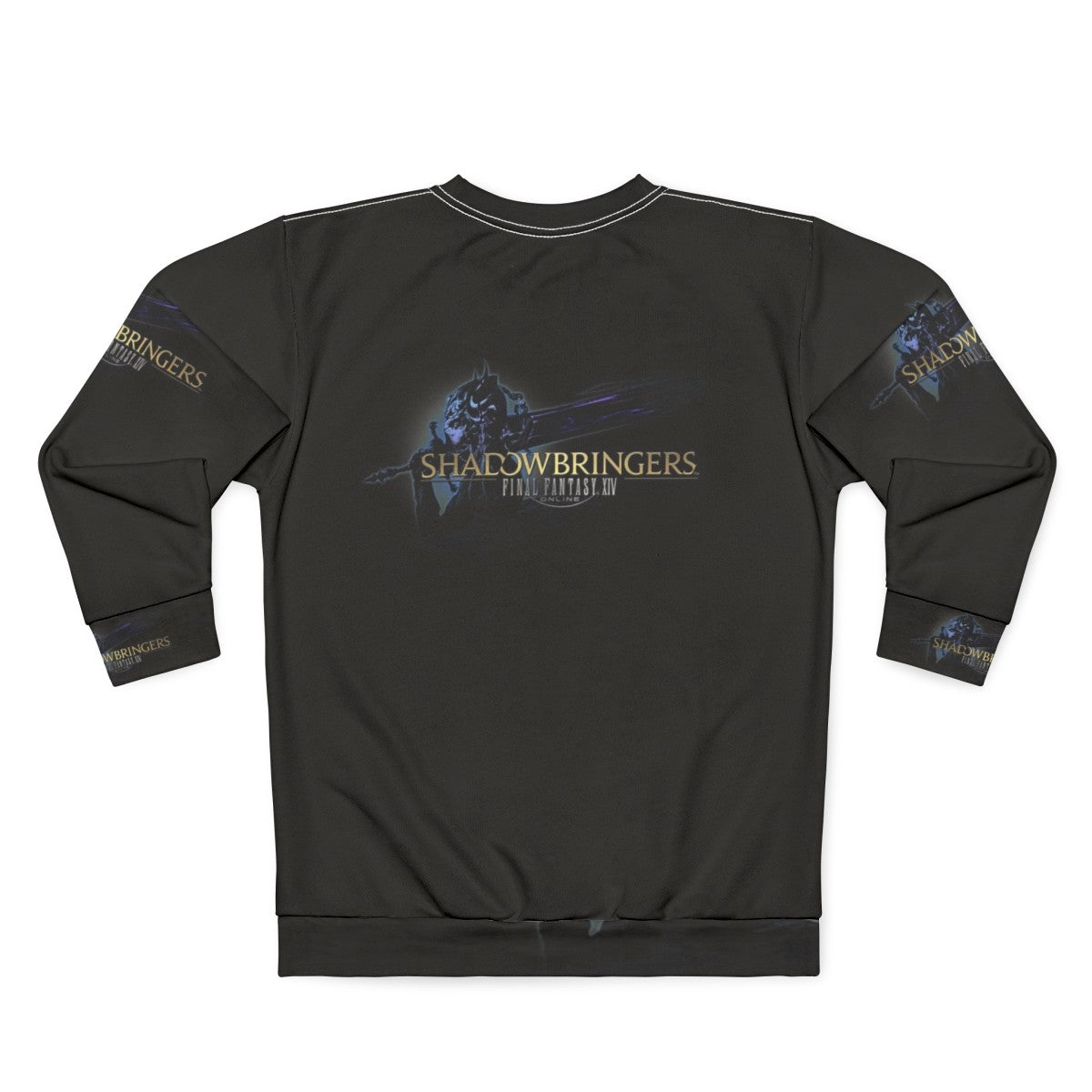 Final Fantasy XIV Shadowbringers Logo Sweatshirt - Back