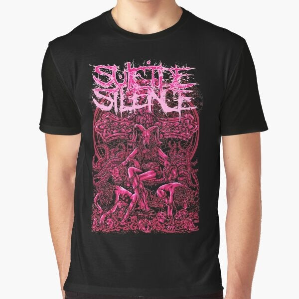 Suicide Silence "No Time to Bleed" metal band graphic t-shirt