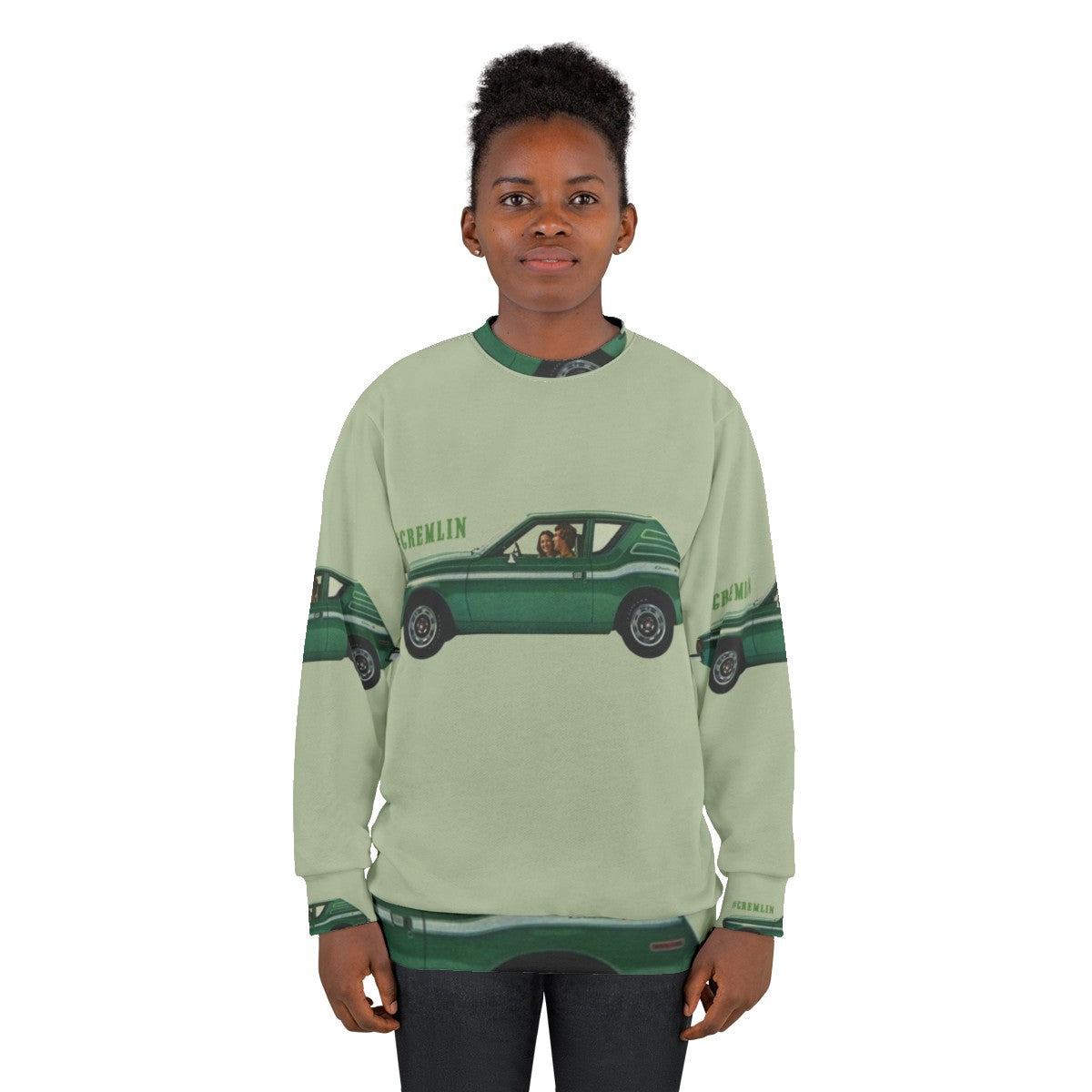 Retro 1970s Gremlin Sweatshirt - women