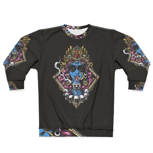 Kali Hindu Goddess Spiritual Boho Sweatshirt