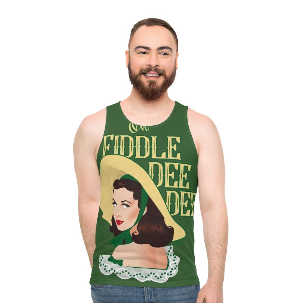 Unisex Tank Top with Alejandro Mogollo Art - men