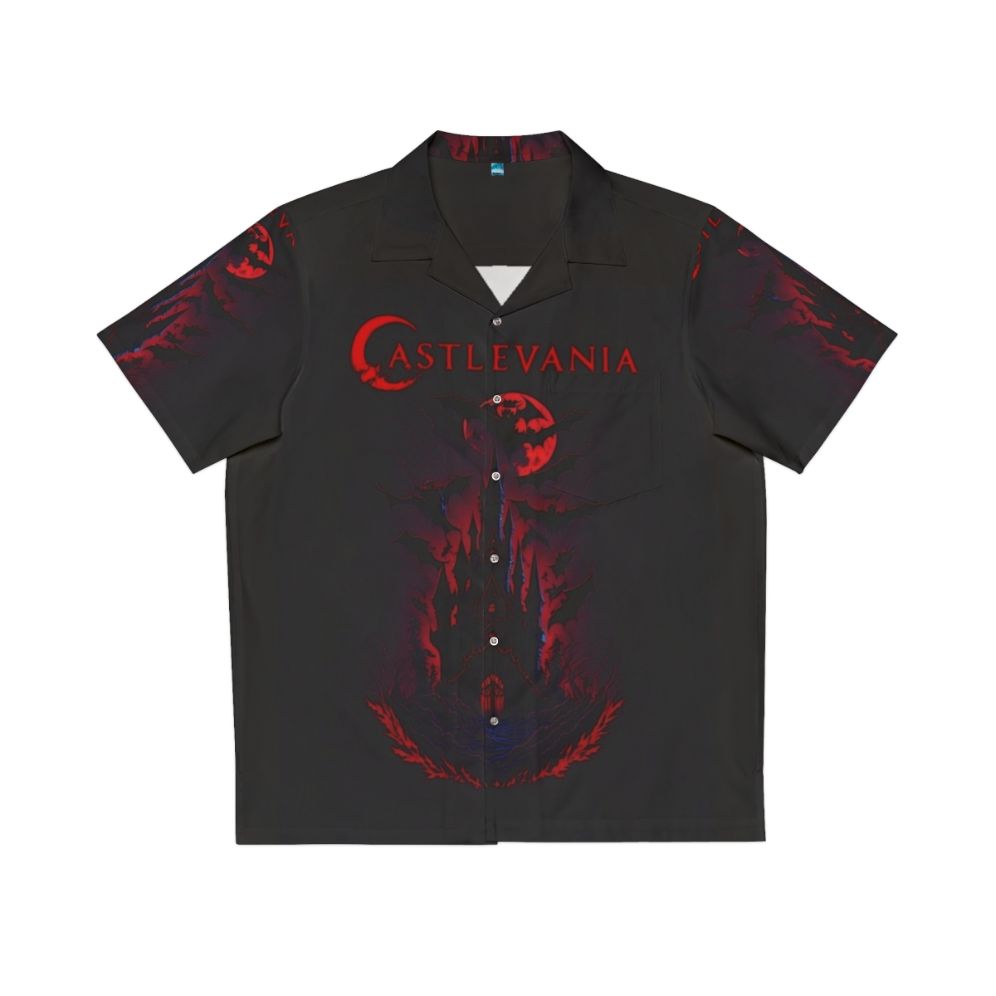 Castlevania Gothic Castle Inspired Hawaiian Shirt