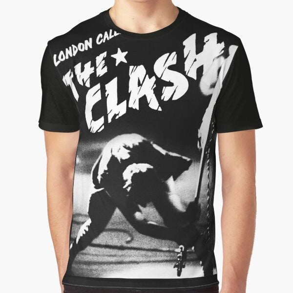 The Clash vintage graphic t-shirt featuring the iconic band logo and artwork