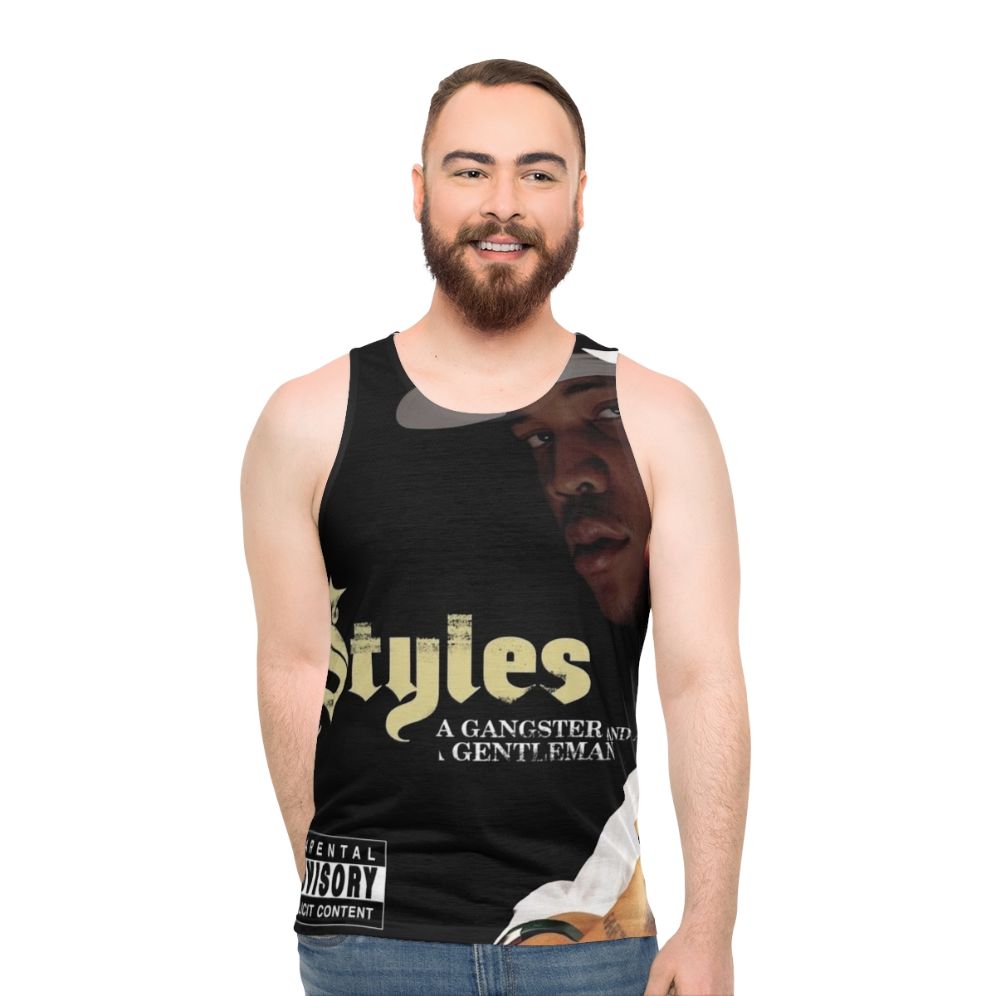 Styles P 'A Gangster And A Gentleman' Unisex Tank Top - men