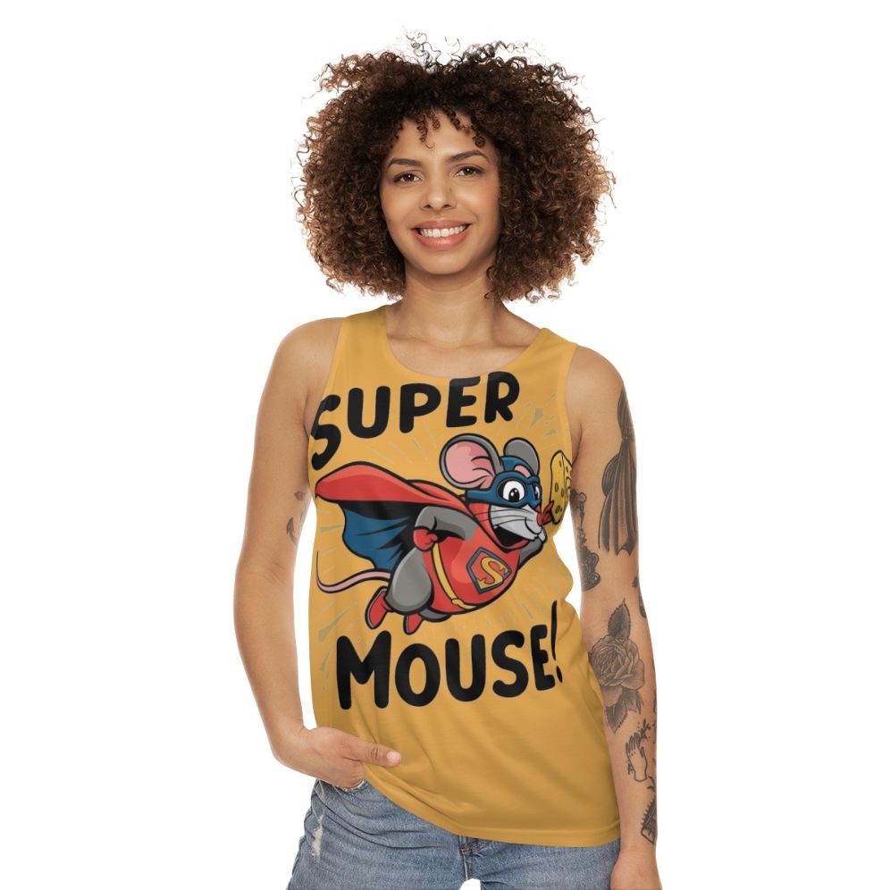 Super Mouse Unisex Graphic Tank Top - women