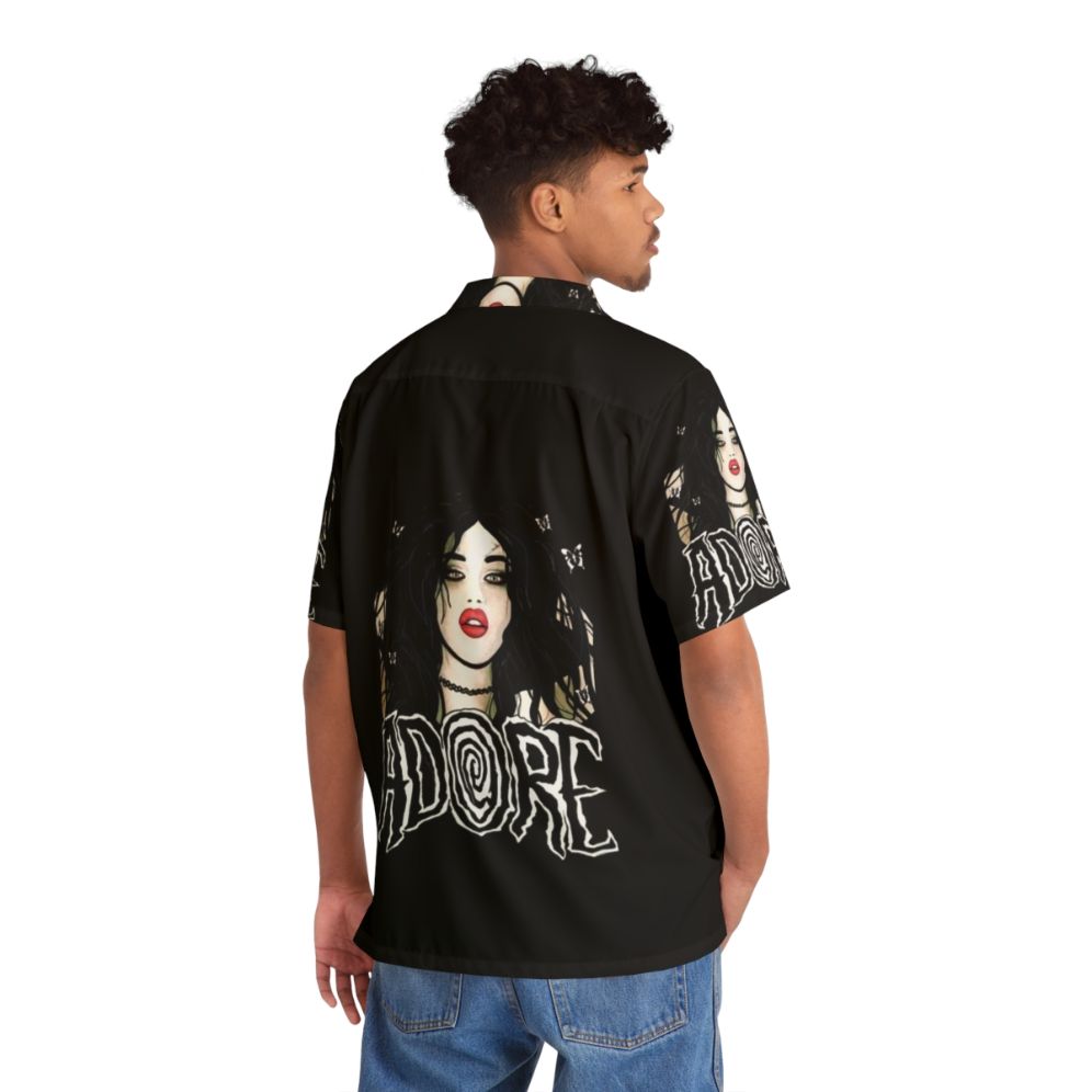 Adore Delano Punk Hawaiian Shirt - Flat lay