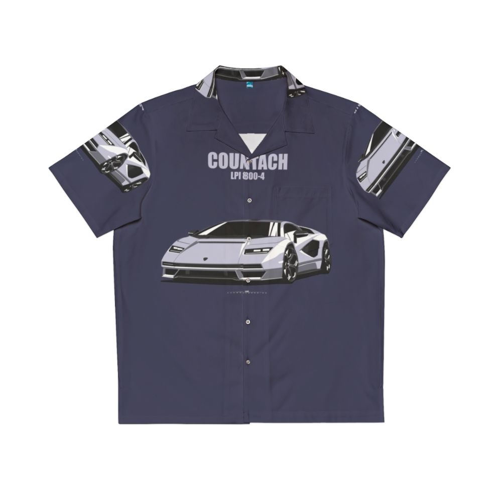 Countach LPI 800-4 Inspired Hawaiian Shirt