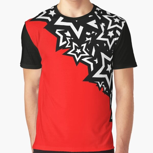 P5 Stars Graphic T-Shirt featuring the iconic Persona 5 stars design