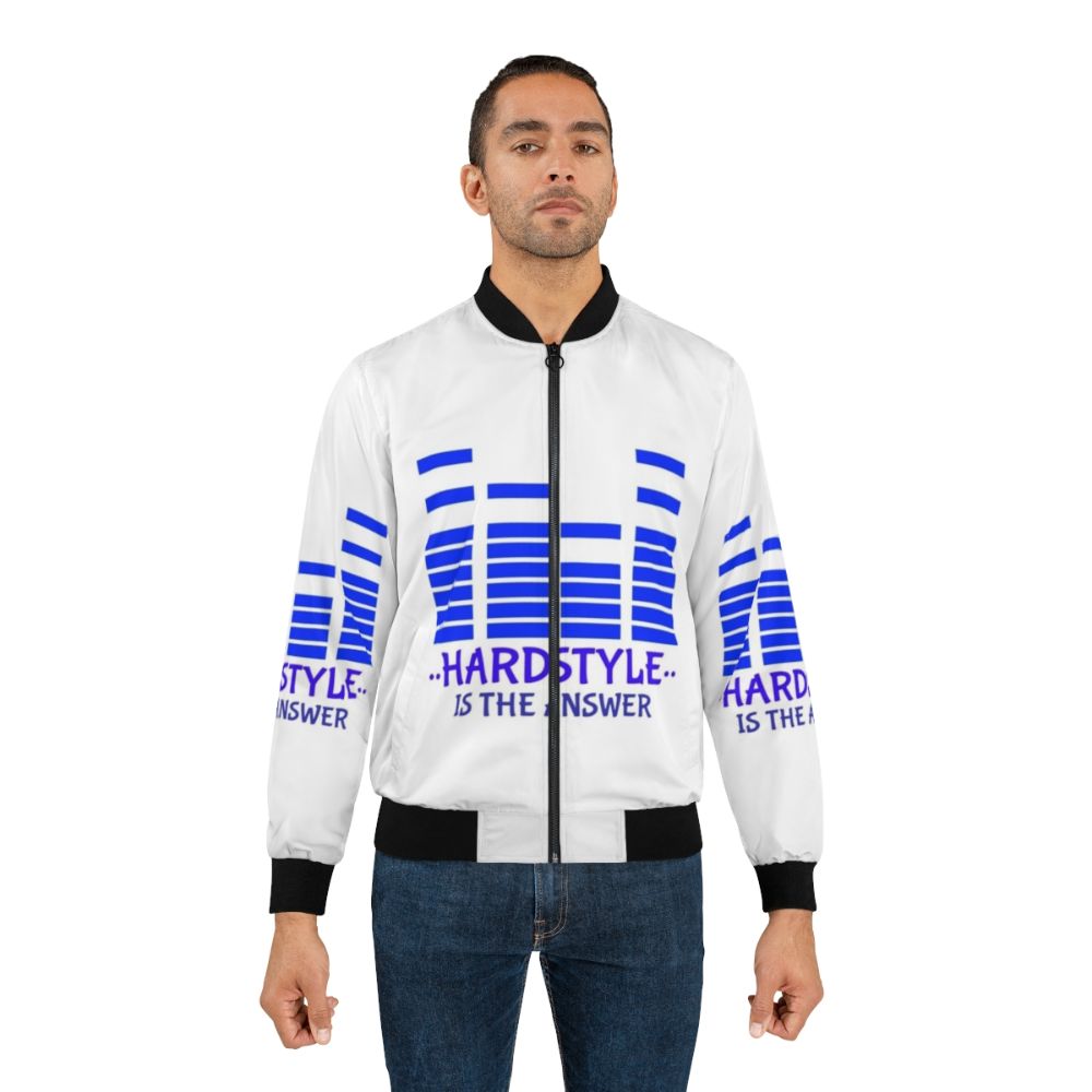 Hardstyle bomber jacket with music-inspired design - Lifestyle