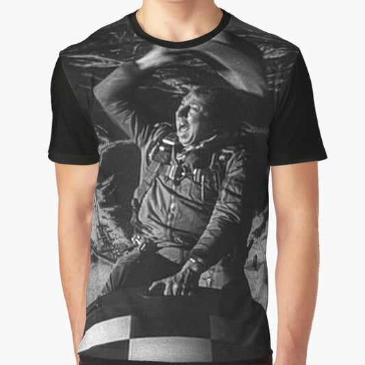 Bomb Rider Nuclear Graphic T-Shirt featuring characters from the movie Dr. Strangelove