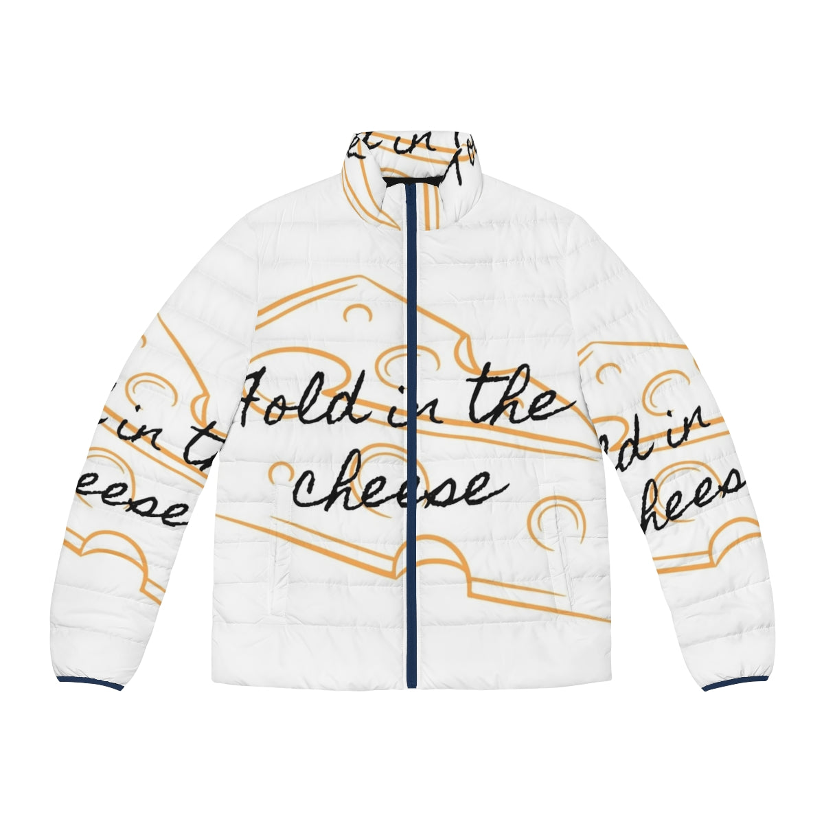 Schitt's Creek "Fold In The Cheese" Quotes Puffer Jacket