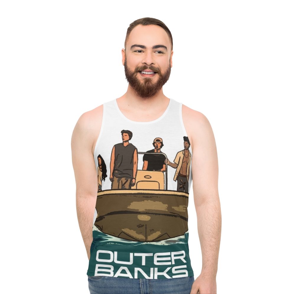 Outer Banks Netflix Unisex Tank Top - men