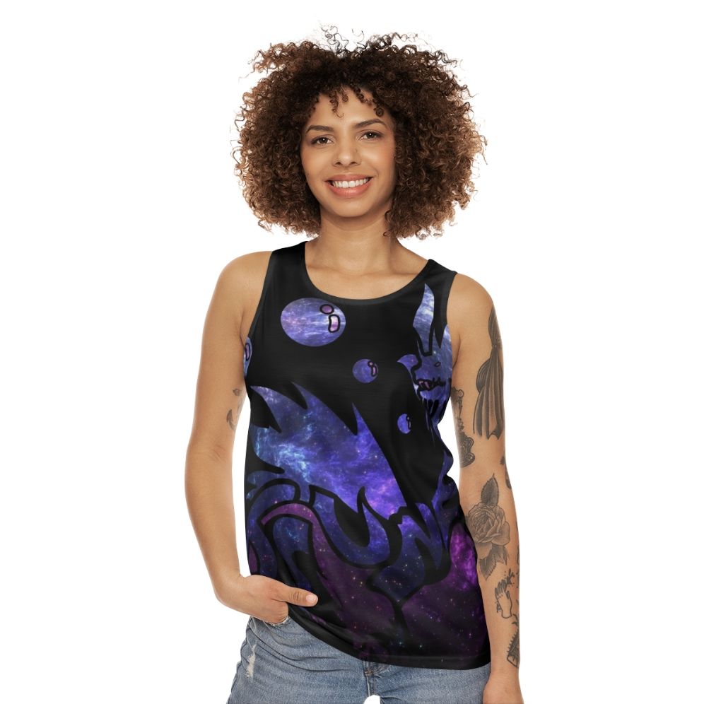 Monster Hunter Mizutsune Galaxy Design Unisex Tank Top - women