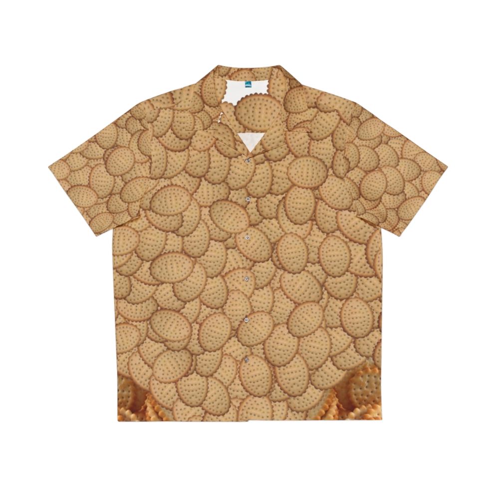 Chicken Crimpy Shapes Hawaiian Shirt