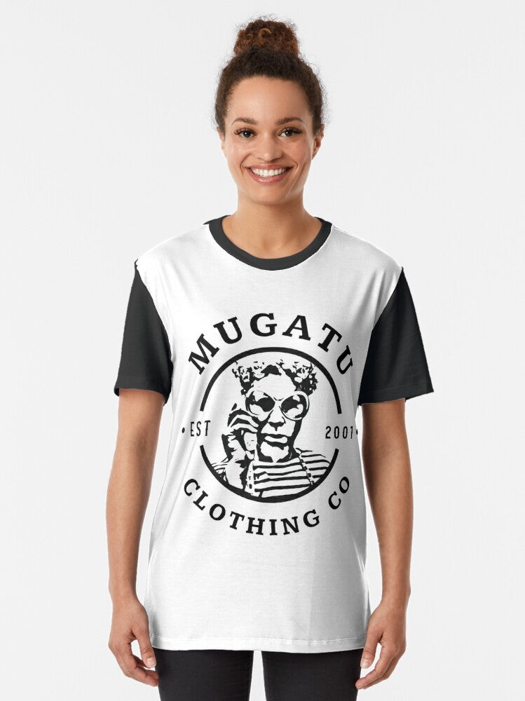 Zoolander Mugatu Graphic T-Shirt with Funny Derelicte Fashion Design - Women