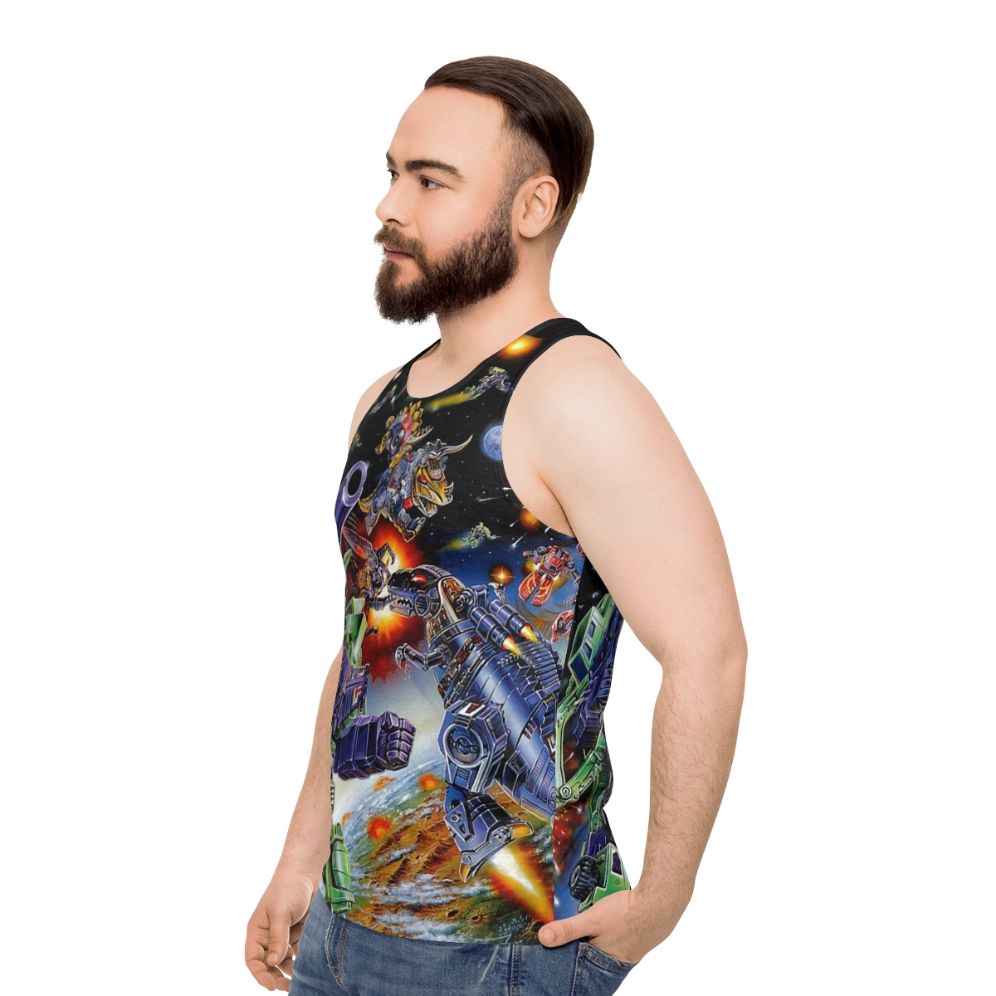 Transformers G1 Unisex Tank Top - men side