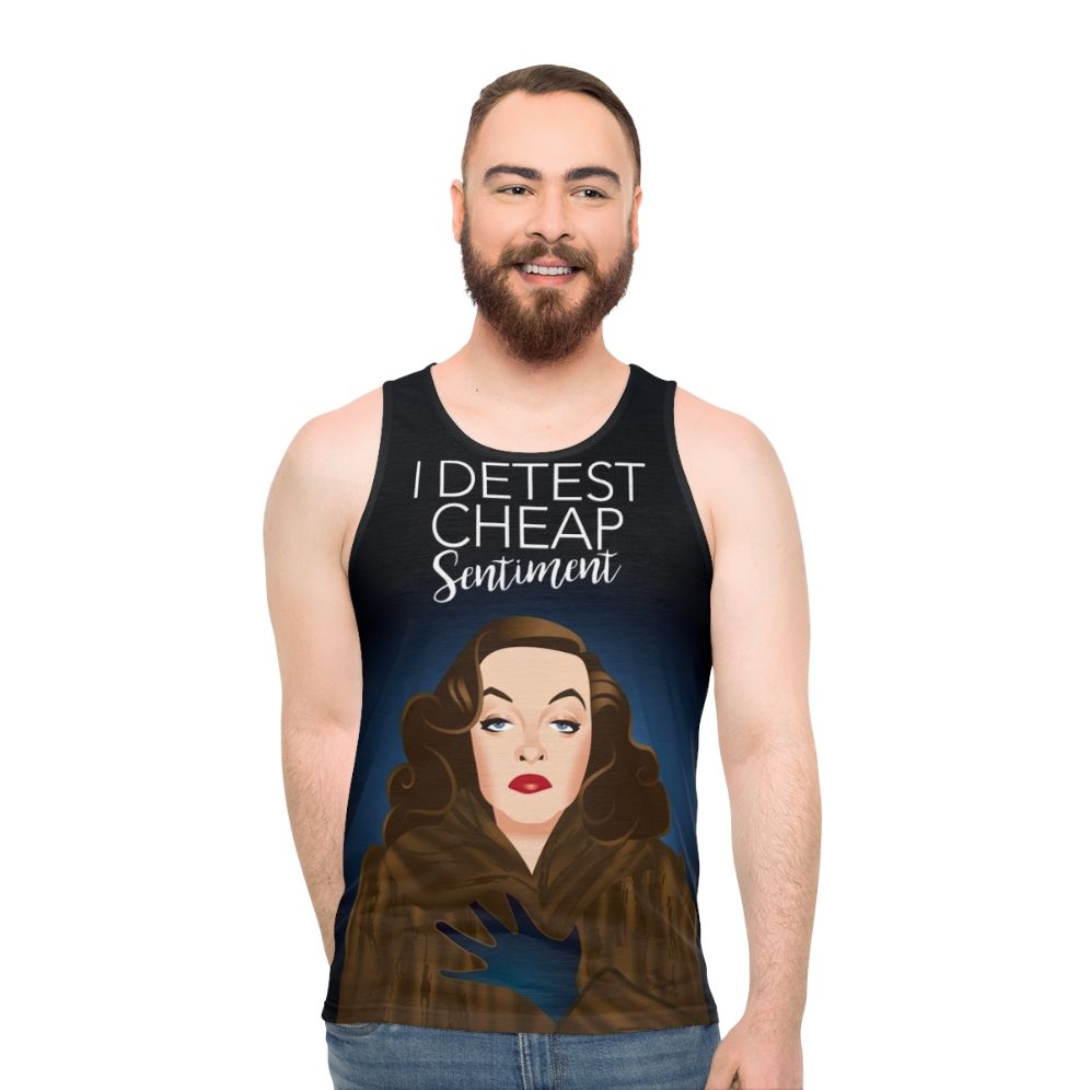 Classic Hollywood Unisex Tank Top featuring Alejandro Mogolloart design - men