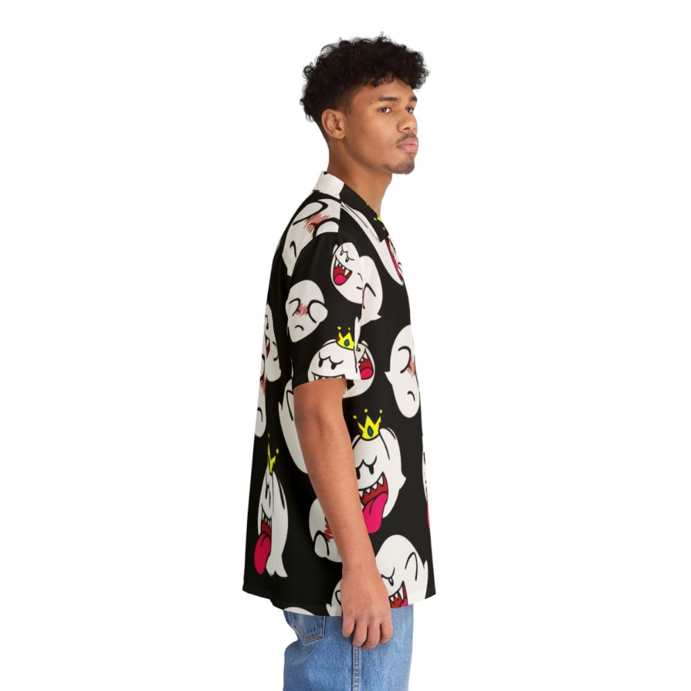 King Boo Shy Ghost Hawaiian Shirt - People Pight