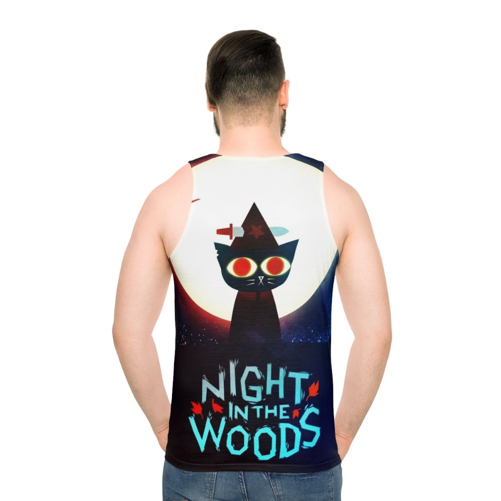 Witch dagger unisex tank top featuring Night in the Woods horror theme - men back