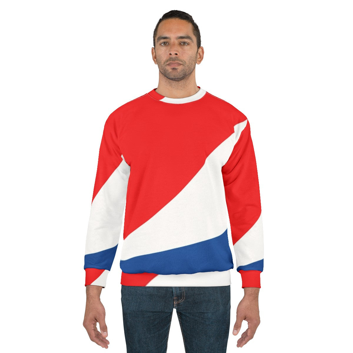 Pepsi logo zoomed sweatshirt - men