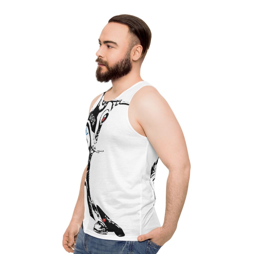 Zentraedi Battle Pod Unisex Tank Top - men side