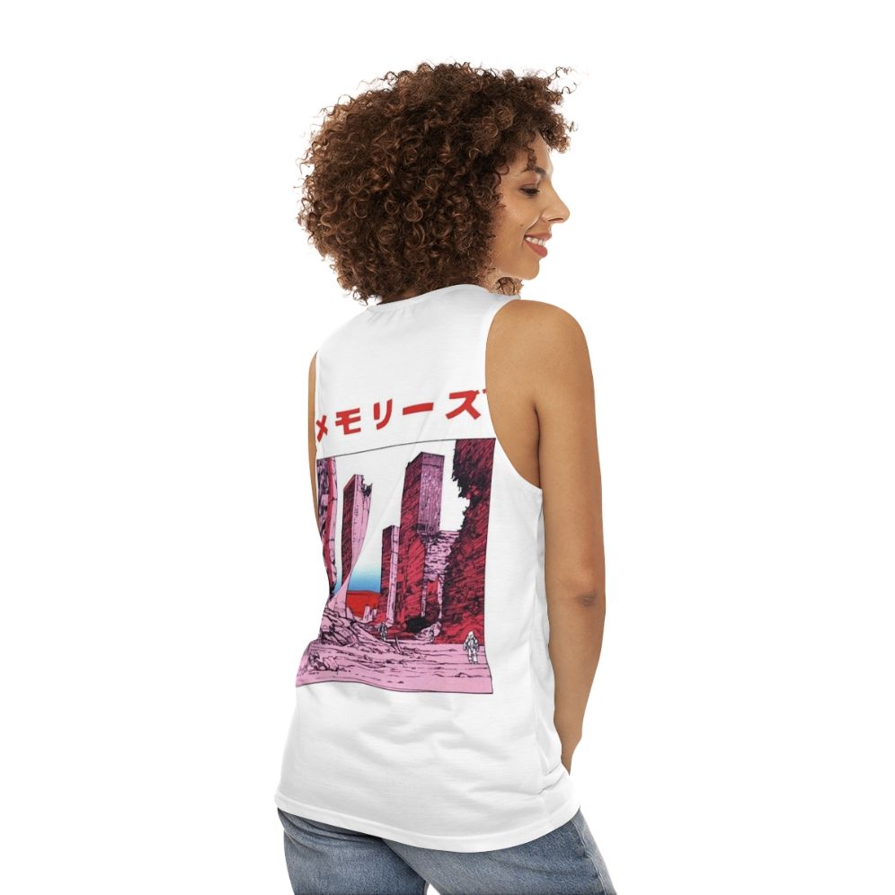 Akira manga inspired Katsuhiro Otomo memories unisex tank top - women back