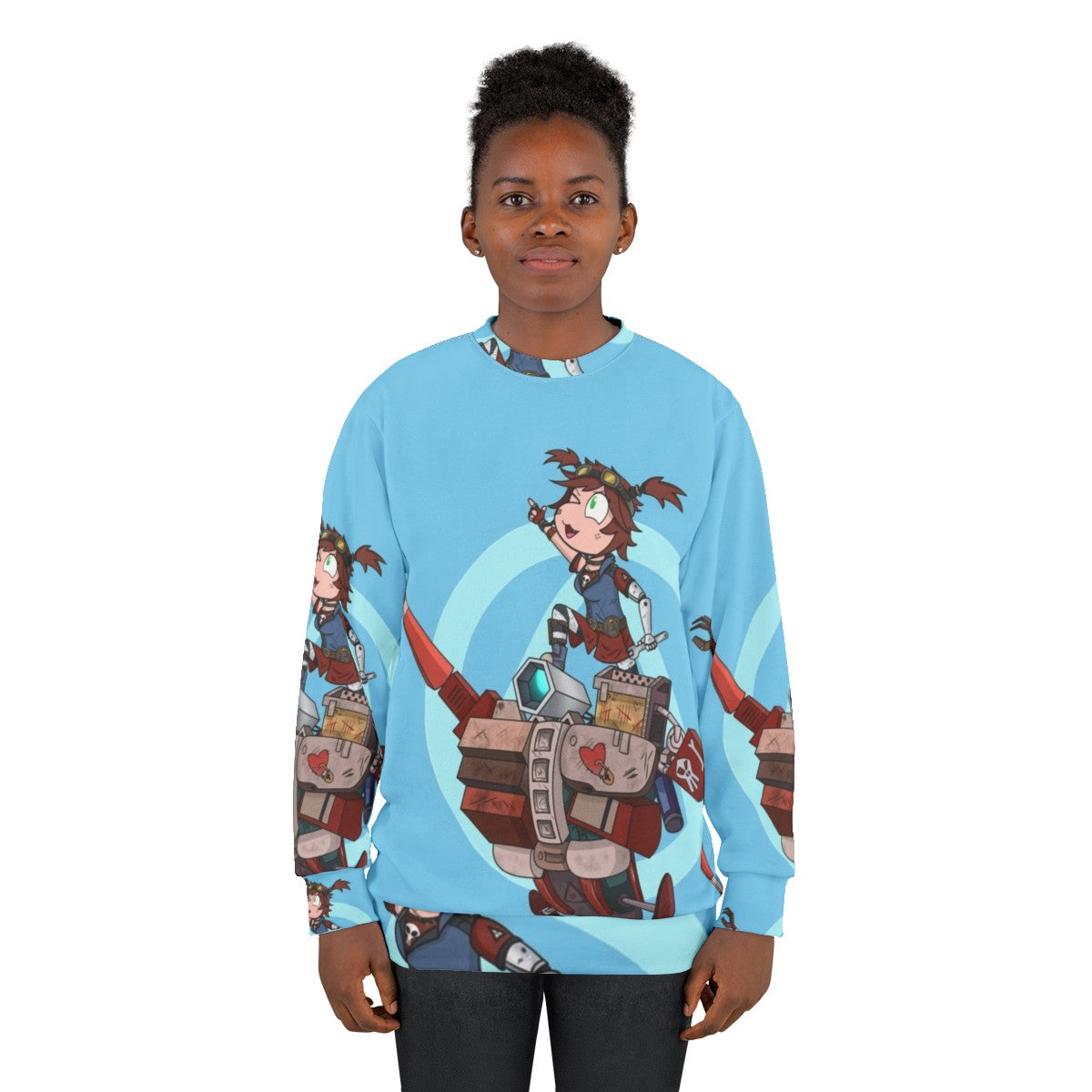 Borderlands 2 Gaige Sweatshirt featuring Deathtrap - women