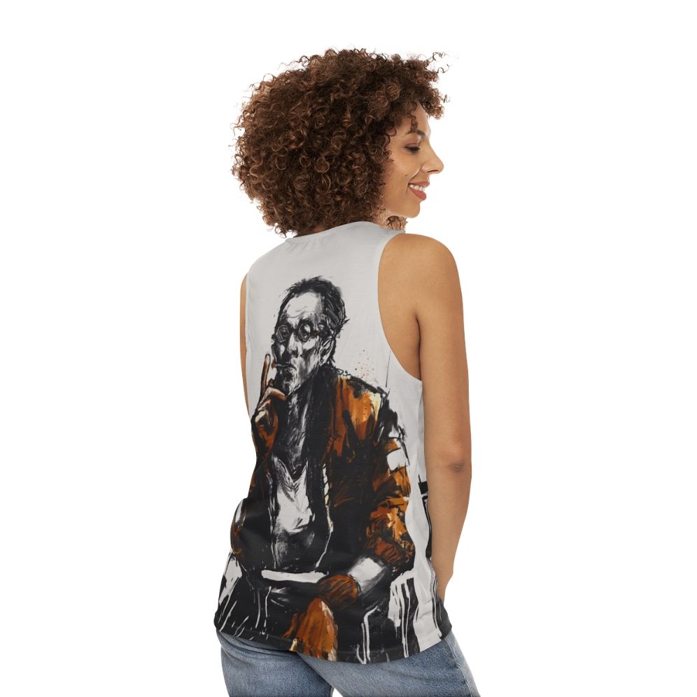 Disco Elysium Ritual Unisex Tank Top - women back