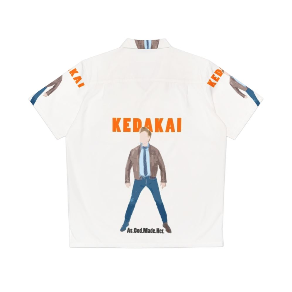 Kedakai Hawaiian Shirt with Conan O'Brien Branding - Back