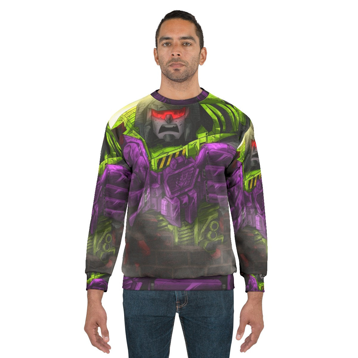 Transformers Devastator Decepticons Fan Art Sweatshirt - men