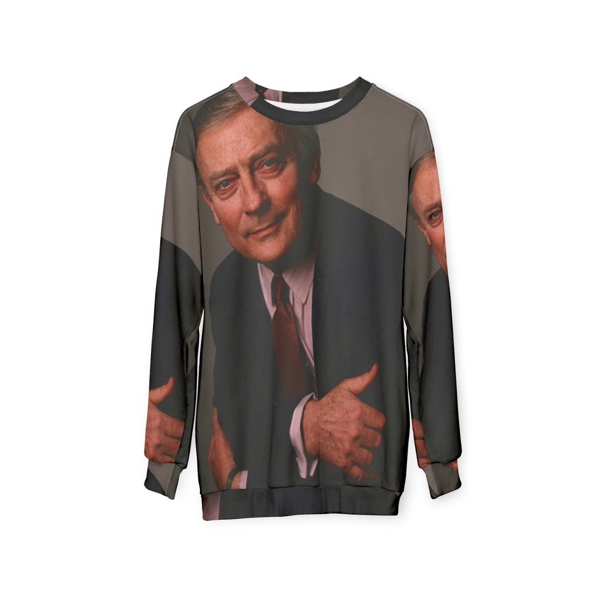 Classic Edward Woodward Actor Sweatshirt - hanging