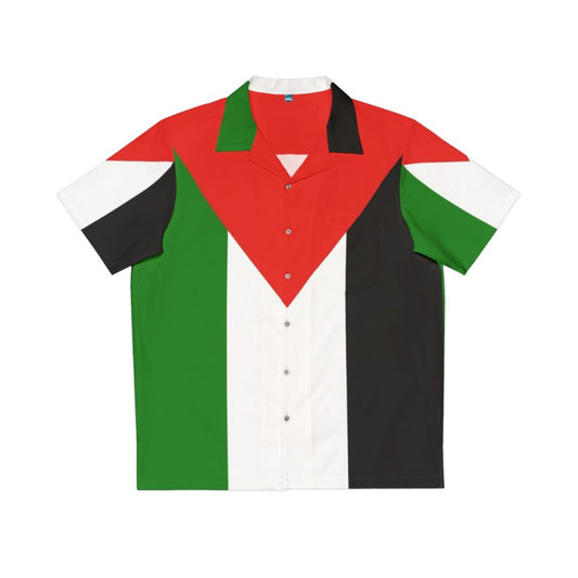 Palestinian Flag Solidarity Hawaiian Shirt