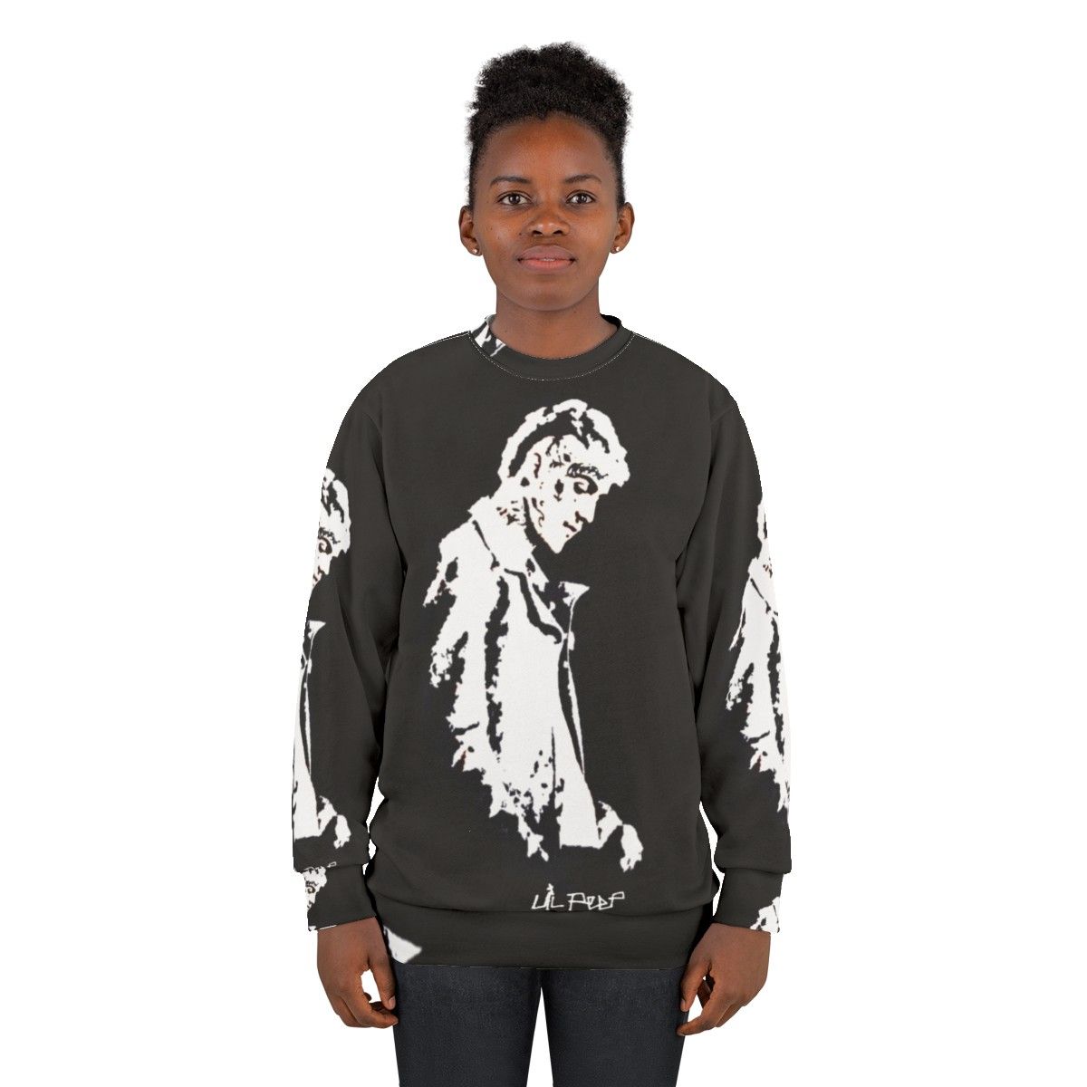 Crybaby sweatshirt featuring Hellboy, 6IX9INE, GothBoiClique designs - women